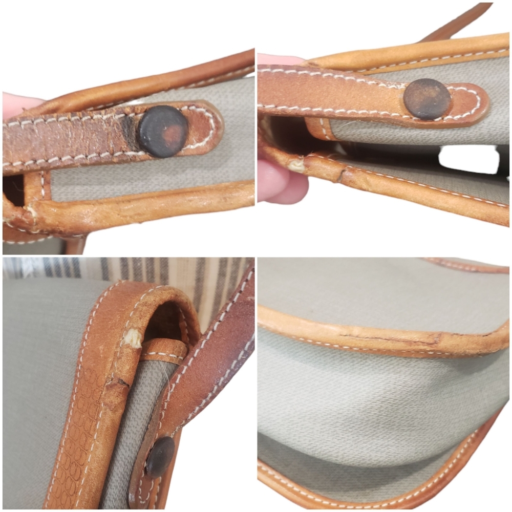 Dior Tan and Cream Shoulder Bag - Picture 7 of 12